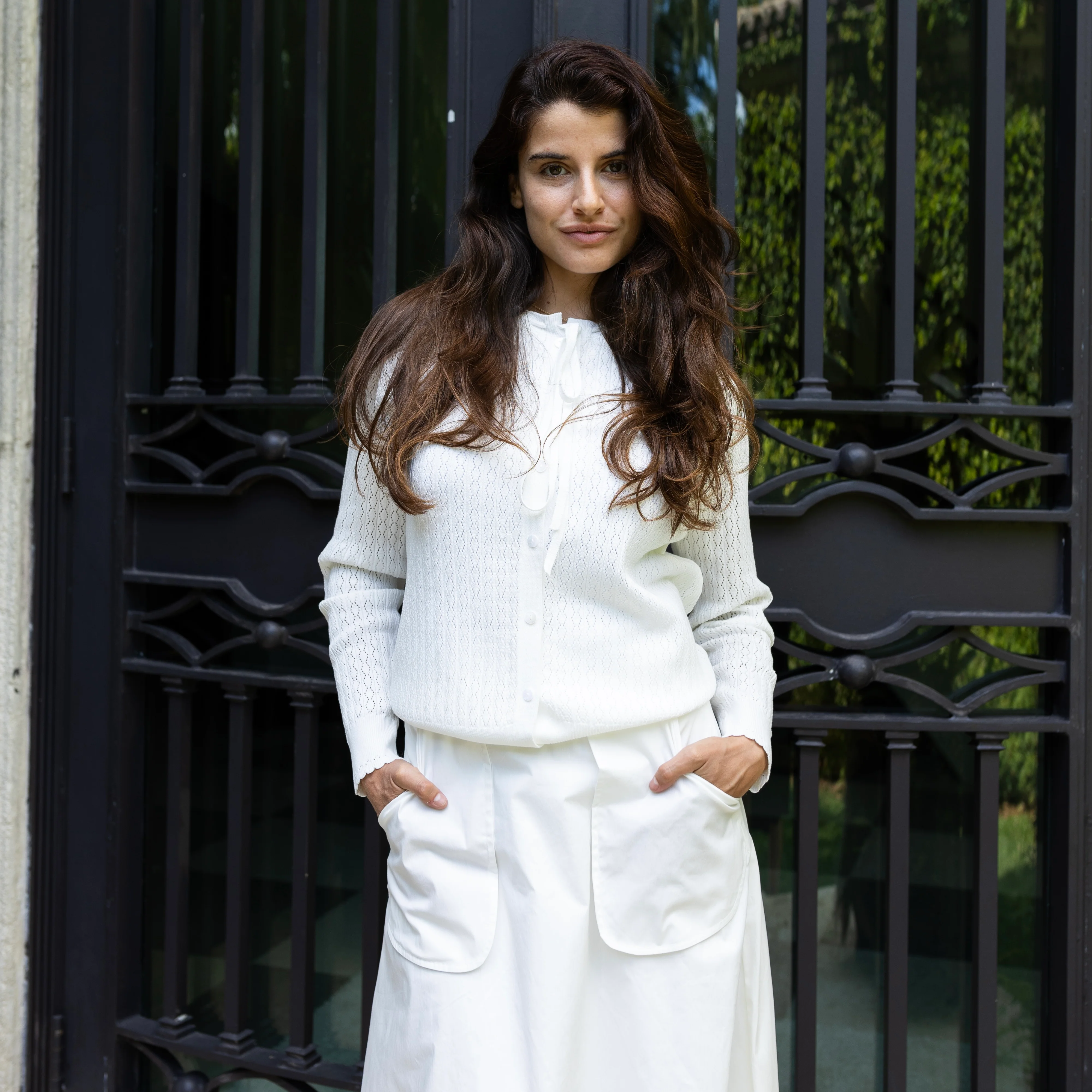 Apron Skirt | White - Image 6
