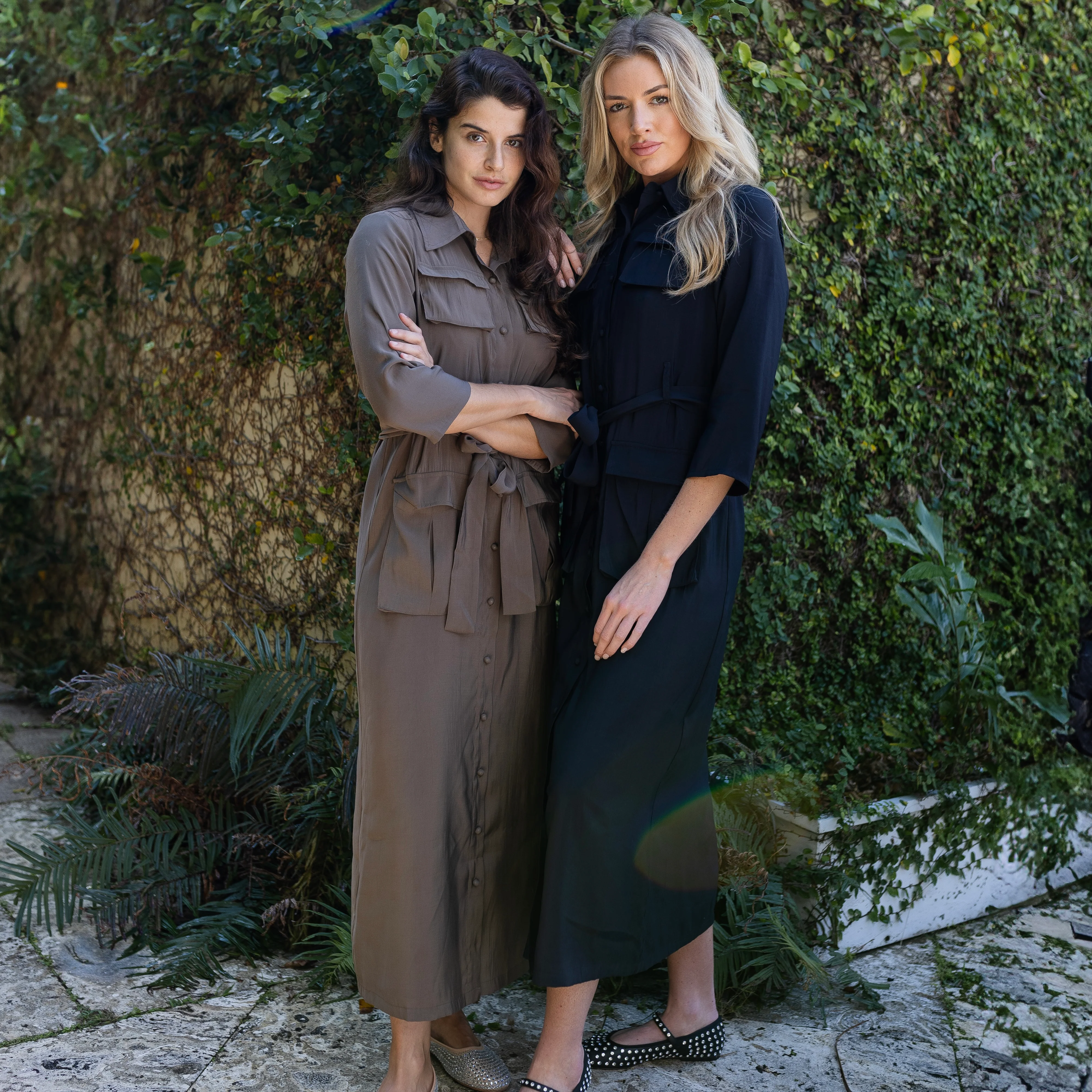 Belted Shirtdress | Black [Final Sale] - Image 8