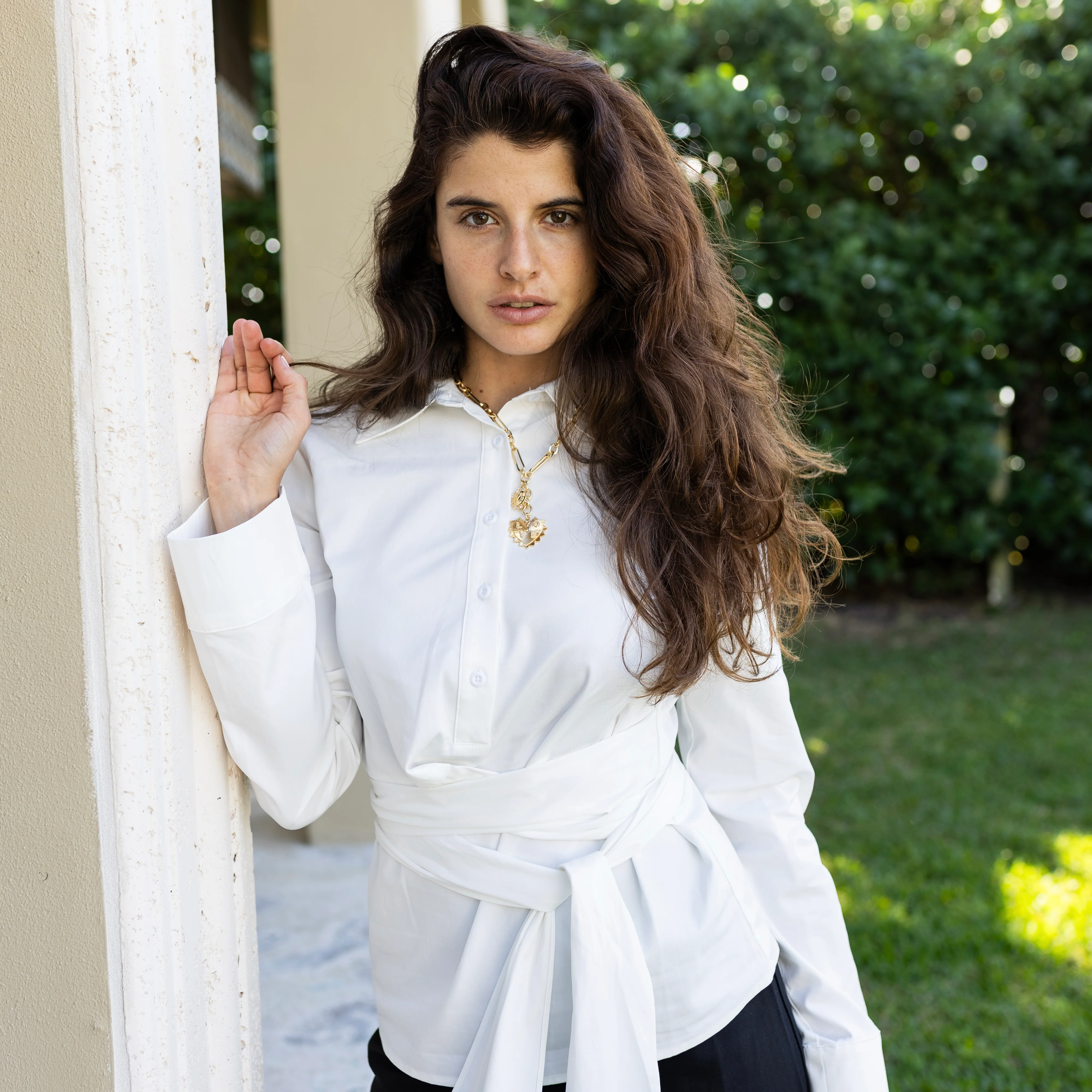 Ava Blouse | White - Image 3