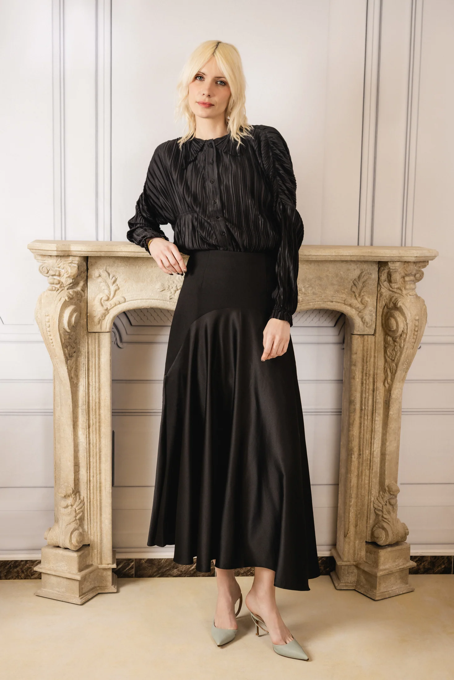 Cherie Skirt | Black - Image 3