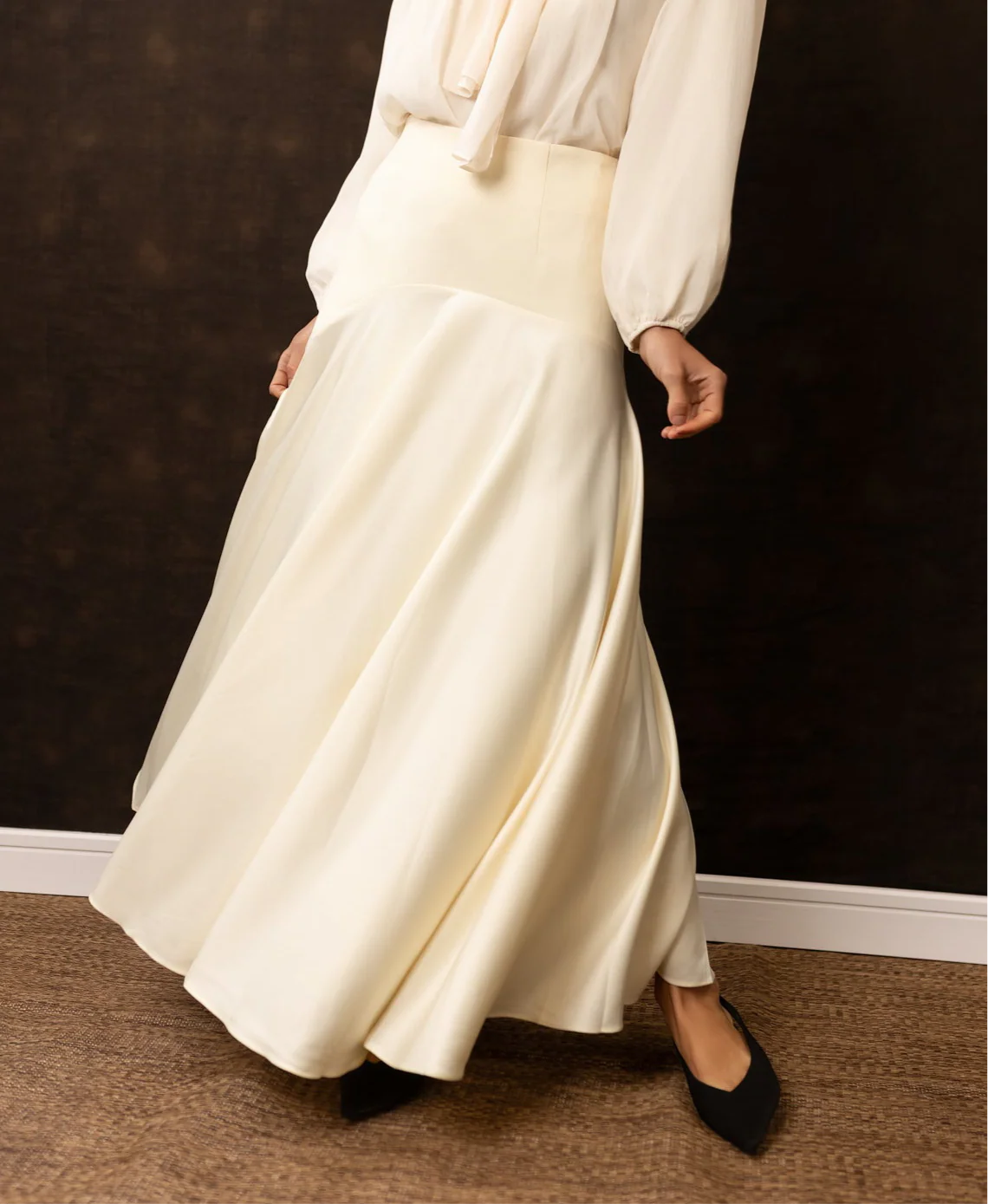 Cherie Skirt | Cream - Image 5