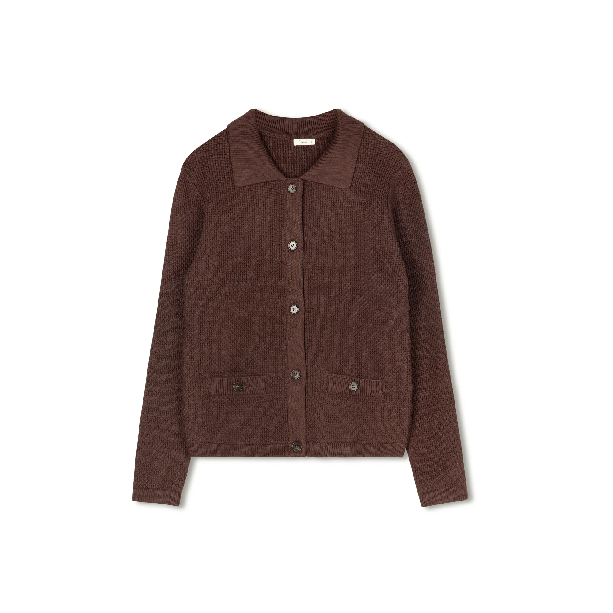 Gracie Knit Cardigan | Brown [Final Sale] - Image 4