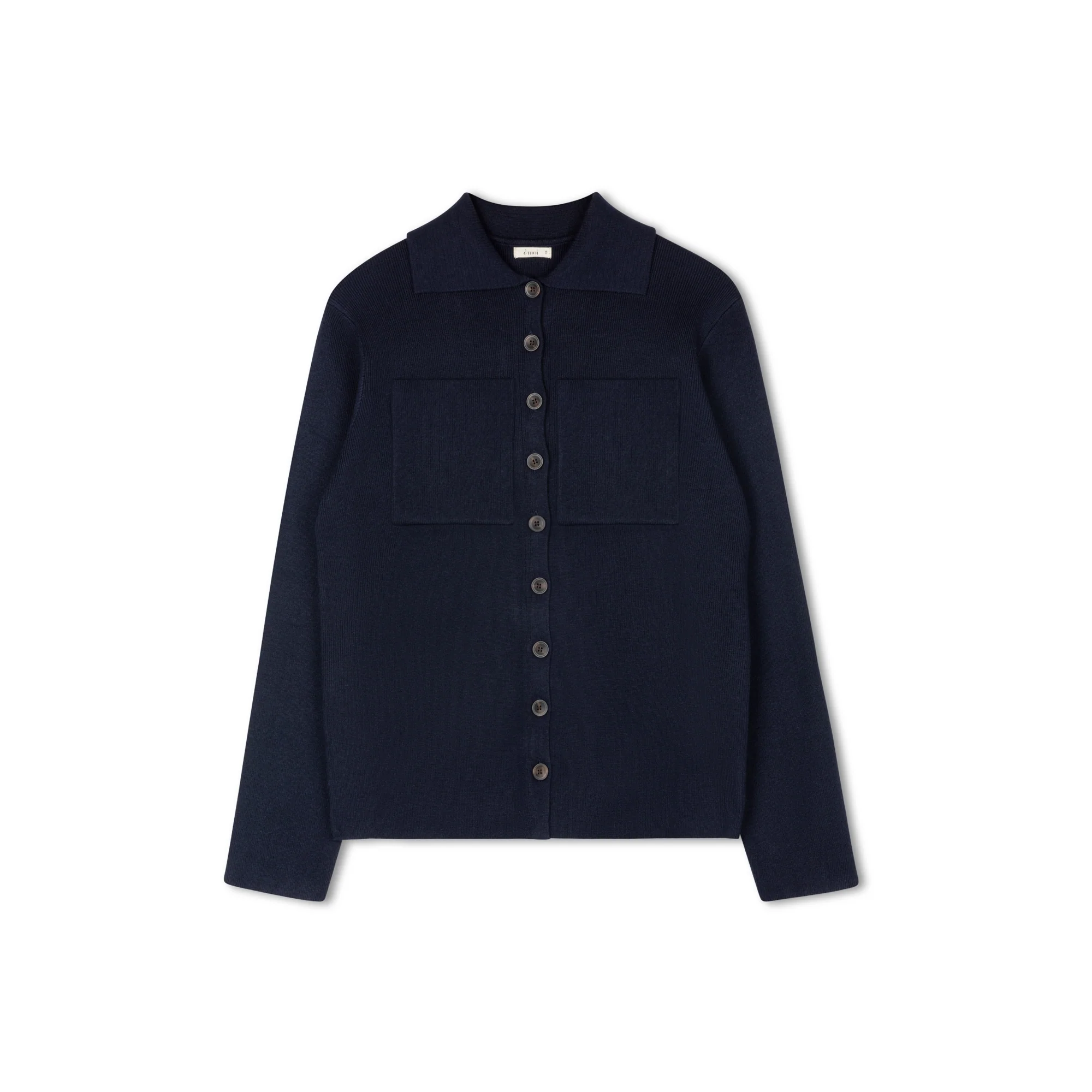 Button Down Top | Navy [Final Sale]