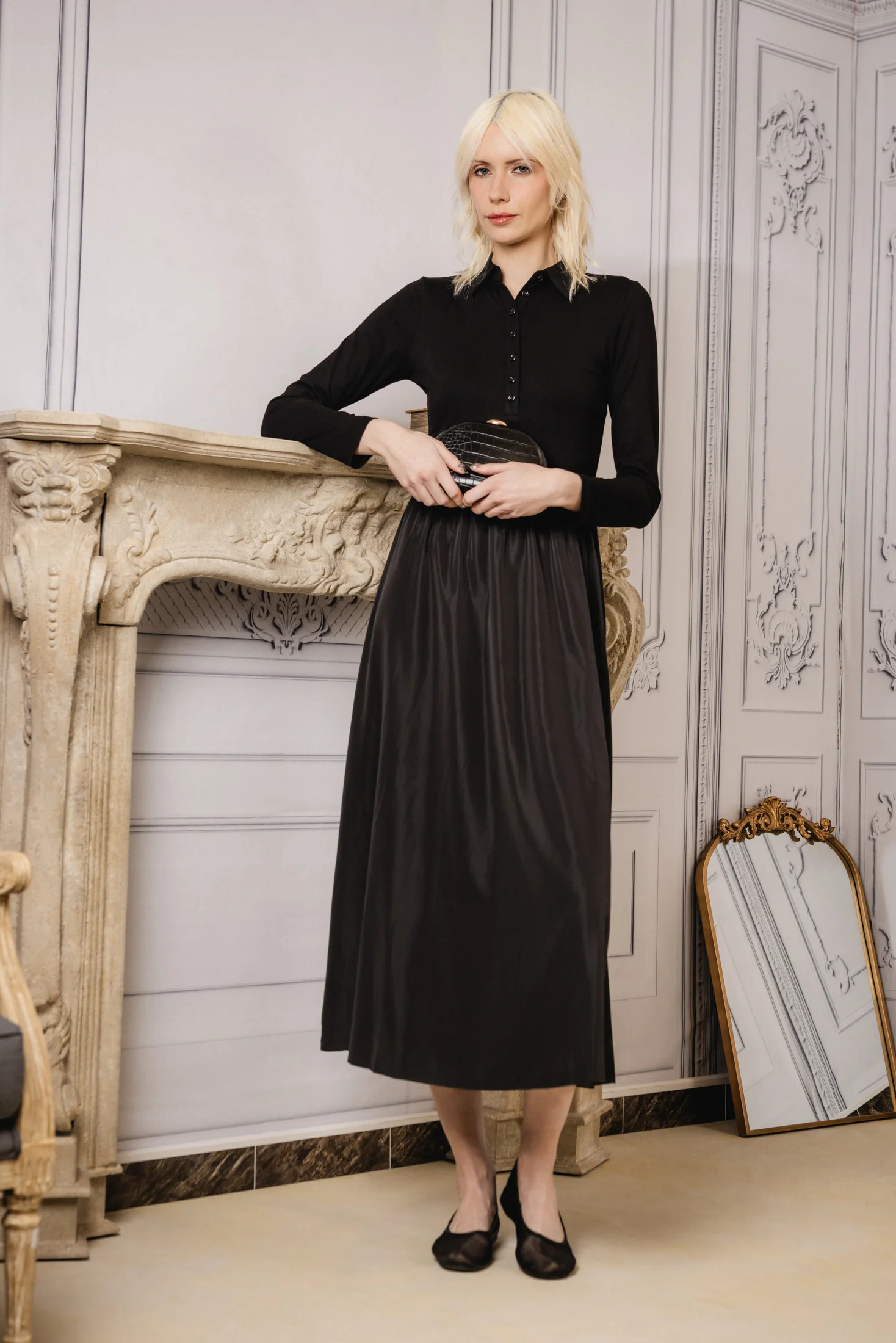 Renee Dress | Black - Image 3