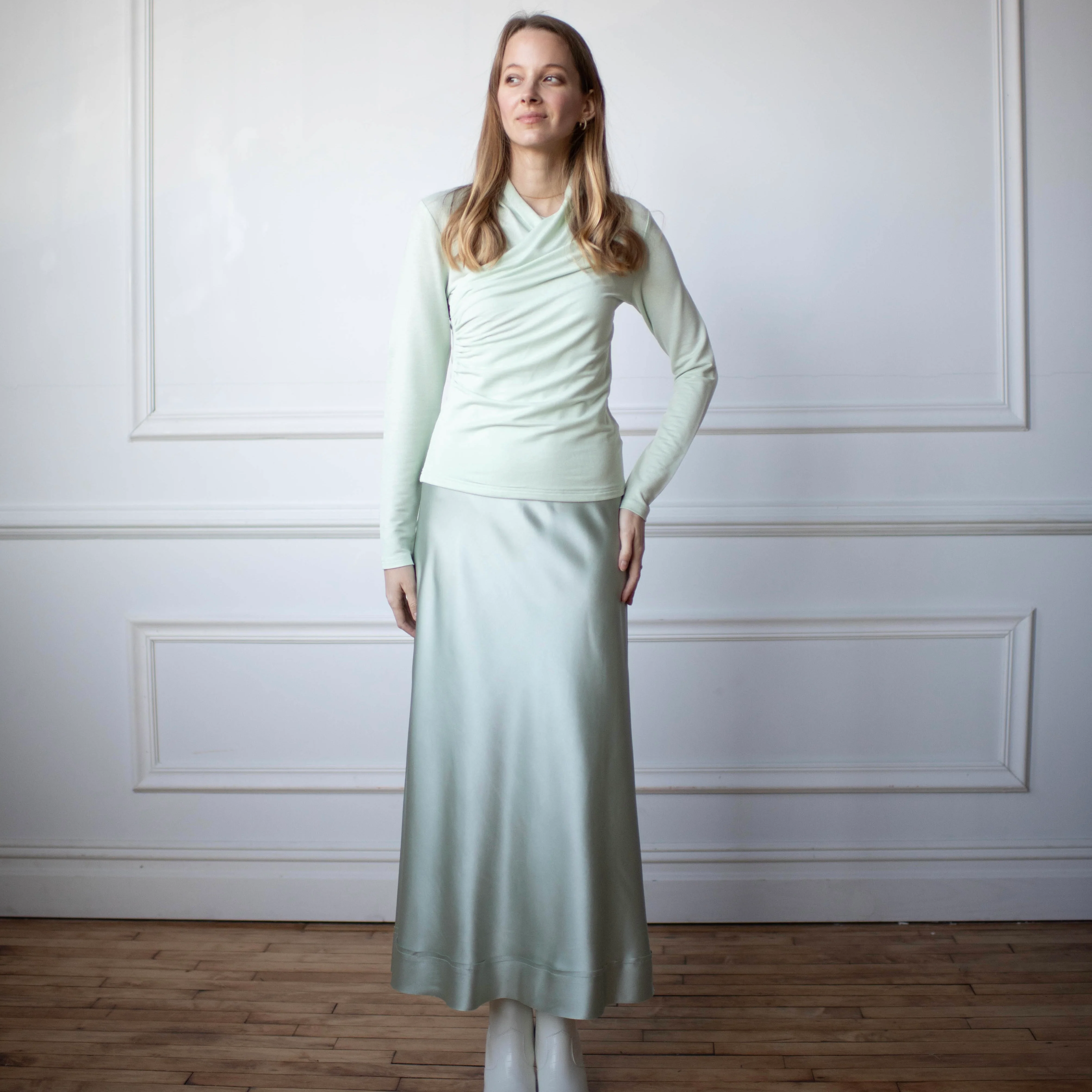 Slip Skirt | Mint [Final Sale] - Image 4